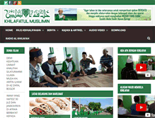 Tablet Screenshot of khilafatulmuslimin.com